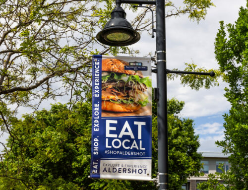 New Banners on Plains Road!